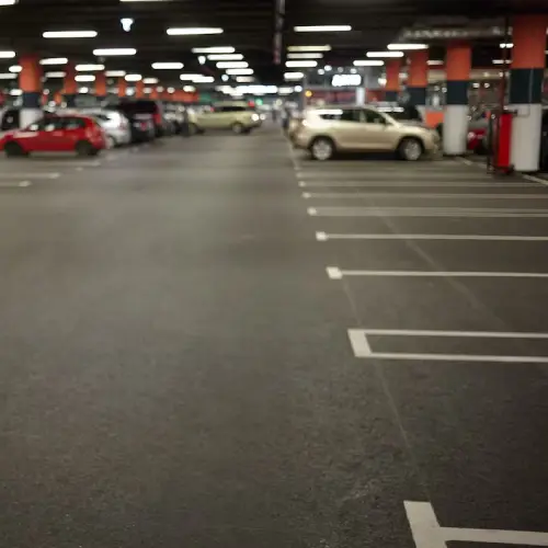 Multi-level and ground-level parking garages